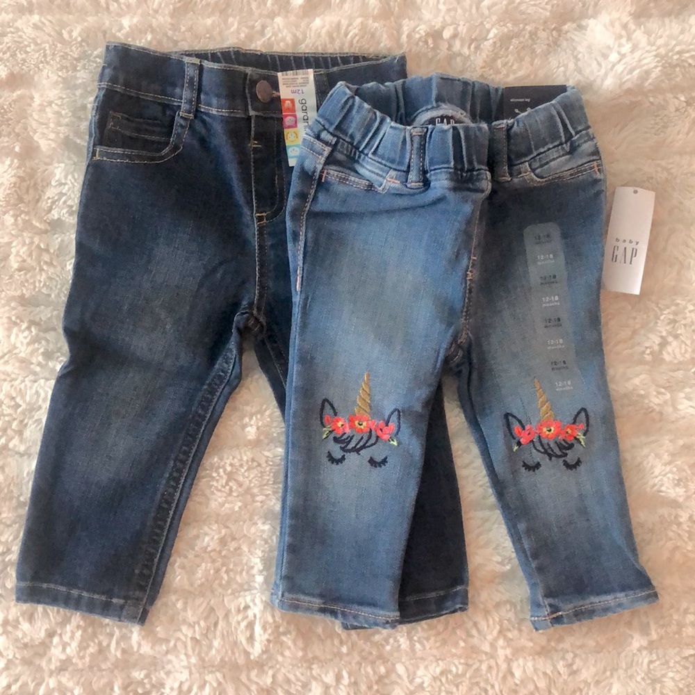 Baby Gap Jeans plus 1 free jeans